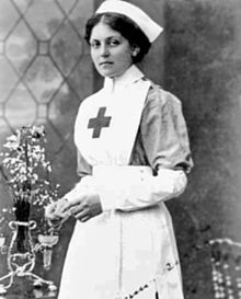 Violet Jessop in her Voluntary Aid Detachment uniform