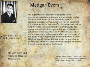 Medgar Evers Publish With Glogster