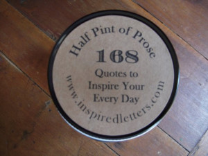 Quotes for Sisters Mercantile Jar of 168 Quotes on Cardstock