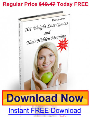 Download The 101 Weight Loss Quotes and Their Hidden Meaning Book