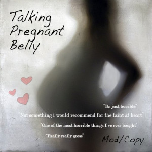 TALKING PREGNANT BELLY - TUMMY TALKER contents
