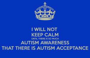 Autism awareness quote