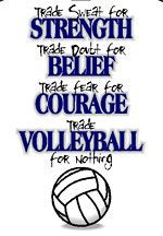 Utopia Sport Volleyball T-Shirt: Trade Volleyball More