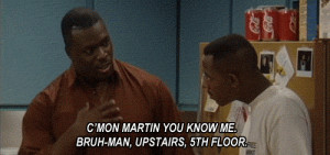 sitcom Martin starring Martin Lawrence. Bruh Man was known on the show ...