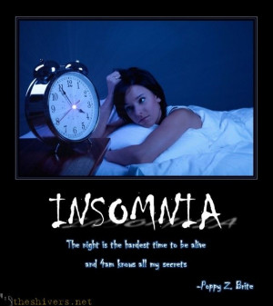 insomnia can't sleep sleevp deprived