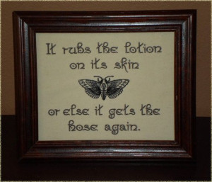 funny quotes Silence of the Lambs Quote 8x10 inch Funny Sign Framed ...