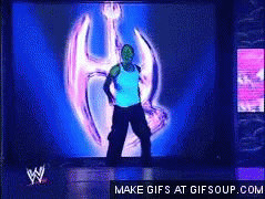 Jeff Hardy Glow Entrance Gif