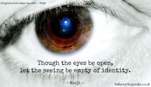 ... of identity. ~ Mooji #quote #wisdom #inspirational #mooji #advaita