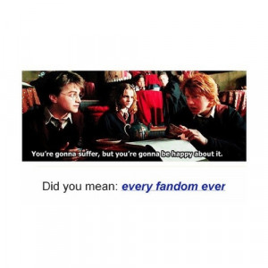 Every fandom has pain