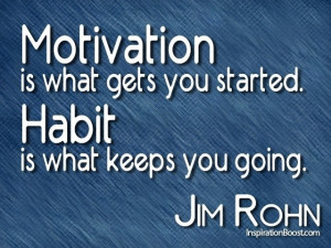Motivation vs Habit #quotes