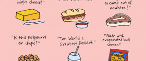 Food Cartoons and Quotes