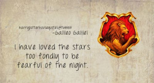 Gryffindor House Quote