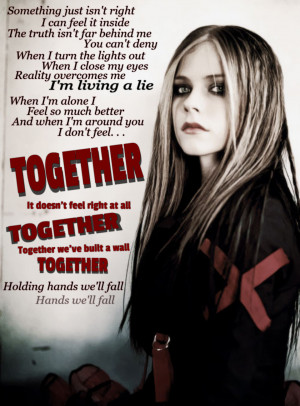 Avril Lavigne Quotes Together