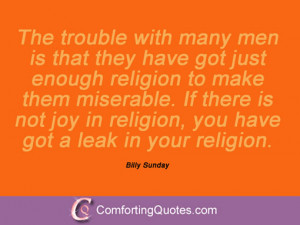 Billy Sunday Quotes