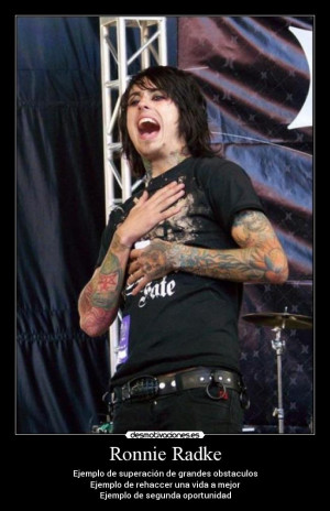 Escape The Fate With Ronnie