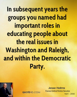 Jesse Helms Quotes