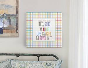 ... lifestyle canvas keepsakes canvas quotes canvas quotes -life is a gift
