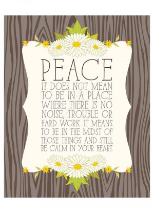 ... 8x10 inch print. Inspiring quote featuring pretty daisy flowers and