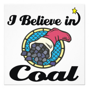 believe in coal personalized announcements