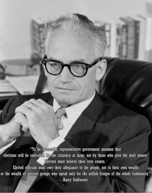 Senator Barry Goldwater (R)