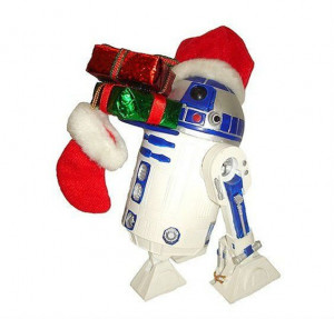 R2-D2 Snow Globe Star Wars Christmas Glass Snow Globe