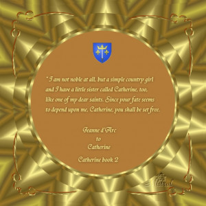 Jeanne D'arc Quotes http://www.catherinedemontsalvy.ch/English/Books ...