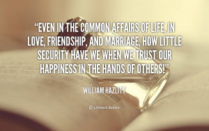 Even The Mon Affairs Life Love Friendship And Marriage