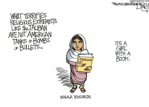 Malala Yousafzai: Girl with a Book, Now with a Message
