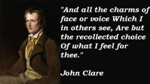 John Clare Quotes