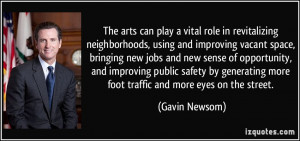 The arts can play a vital role in revitalizing neighborhoods, using ...