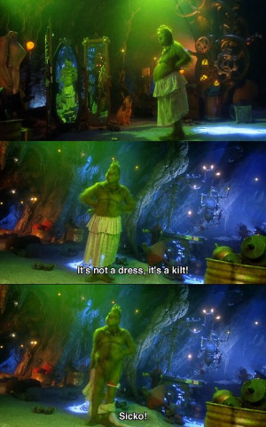 How the grinch stole christmas. Love this scene! I laugh every time he ...