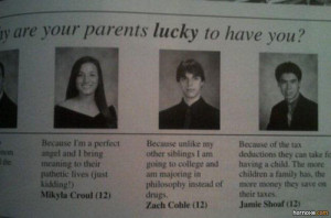 17 Yearbook Quote WINS!