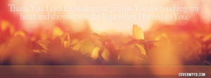 Thank You Lord Facebook Cover