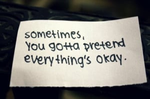 Everything's Okay Depression Overcoming Depression Quotes