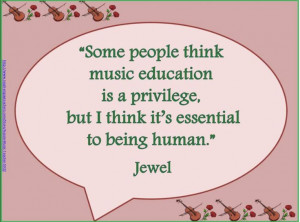 Music Quote - Jewel