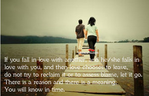 If you fall in love with another, and he/she falls in love with you,