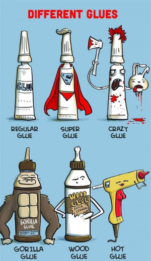 Different Types Of Glue