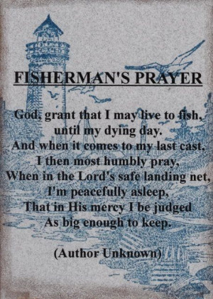 PrayerHunting And Fishing Quotes, Fishermans Fish, Boat Fishing Quotes ...