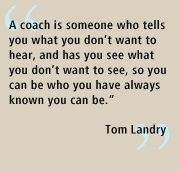 ... was a dallas cowboys fanatic tom landry was her idol and hero more tom
