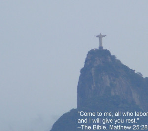 quotes brazil bible jesus christ rio de janeiro cristo redentor christ ...