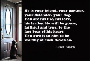 Inspirational Quotes he is your friend, your partner, your defender ...