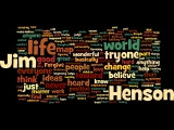 Jim Henson Word Cloud