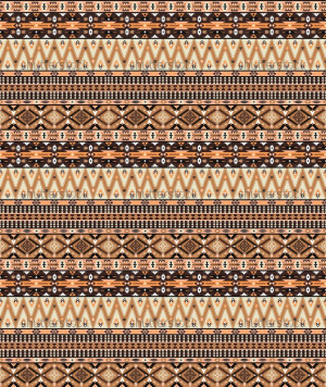 Seamless aztec pattern with geometric elements and quotes typographic ...