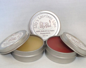 MADE TO ORDER - 1/2 oz personalized lip balm tin - baby shower favor ...