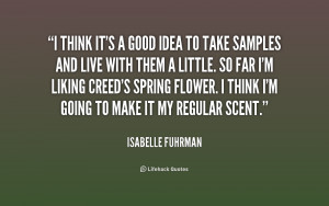 Isabelle Fuhrman Quotes