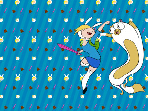 Adventure Time With Finn and Jake fionna and cake