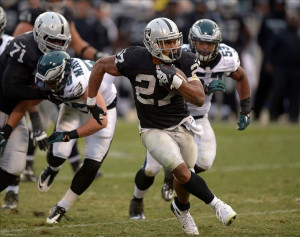 ... Philadelphia Eagles at O.co Coliseum. The Eagles defeated the Raiders