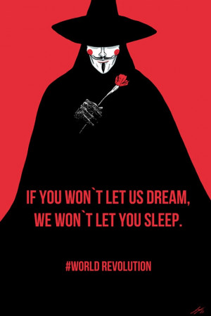 for Vendetta Poster 36x24 All of our posters are printed in High ...