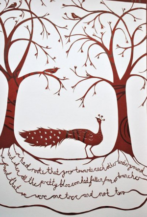 Words from 'Captain Corelli's Mandolin' Papercut - Cuts a Fine Figure ...