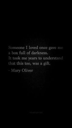 Darkness quote More